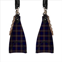 ScotsTee Shop Scottish York Regional Police Tartan Handbag Women's Shoulder Bag With Chain