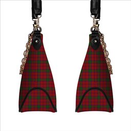 ScotsTee Shop Scottish MacLintock 1880 Tartan Handbag Women's Shoulder Bag With Chain