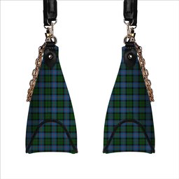 ScotsTee Shop Scottish MacNeil of Barra Chief Tartan Handbag Women's Shoulder Bag With Chain