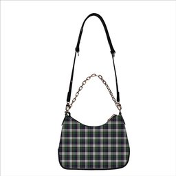 ScotsTee Shop Scottish MacCallum Dress Modern Tartan Handbag Women's Shoulder Bag With Chain