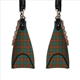 ScotsTee Shop Scottish Wilson Janet Ancient Clan Tartan Handbag Women's Shoulder Bag With Chain