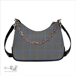 ScotsTee Shop Scottish Haig Modern Tartan Handbag Women's Shoulder Bag With Chain
