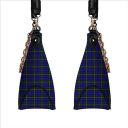 ScotsTee Shop Scottish Marshall of Keith Tartan Handbag Women's Shoulder Bag With Chain