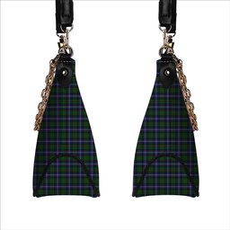 ScotsTee Shop Scottish MacRae Hunting Wilsons_ Tartan Handbag Women's Shoulder Bag With Chain