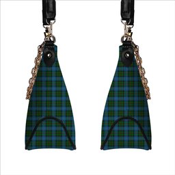ScotsTee Shop Scottish MacLeod of Assynt Tartan Handbag Women's Shoulder Bag With Chain