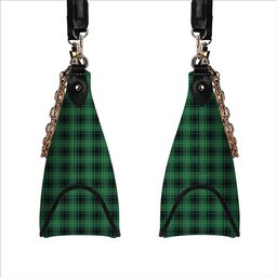 ScotsTee Shop Scottish McArthur Ancient Tartan Handbag Women's Shoulder Bag With Chain