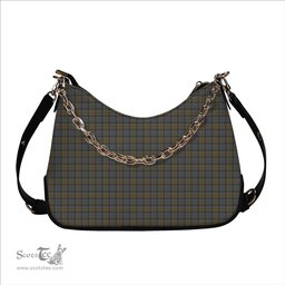 ScotsTee Shop Scottish Outlander 2 Tartan Handbag Women's Shoulder Bag With Chain