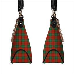 ScotsTee Shop Scottish Lennox Ancient Tartan Handbag Women's Shoulder Bag With Chain