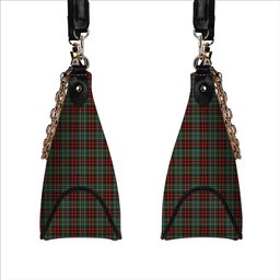 ScotsTee Shop Scottish MacDiarmid Modern Tartan Handbag Women's Shoulder Bag With Chain