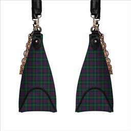 ScotsTee Shop Scottish Hart of Scotland Tartan Handbag Women's Shoulder Bag With Chain