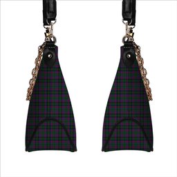 ScotsTee Shop Scottish MacLachlan Hunting Tartan Handbag Women's Shoulder Bag With Chain