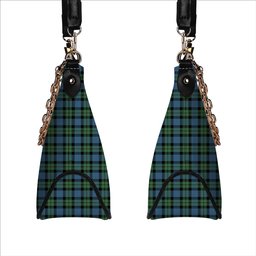 ScotsTee Shop Scottish McCoy Ancient Tartan Handbag Women's Shoulder Bag With Chain