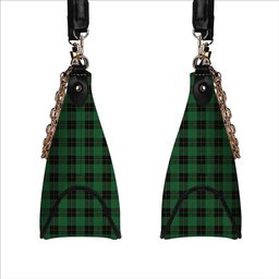 ScotsTee Shop Scottish MacArthur-Fox Hunting Ancient Tartan Handbag Women's Shoulder Bag With Chain