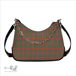 ScotsTee Shop Scottish MacKintosh Ancient Tartan Handbag Women's Shoulder Bag With Chain
