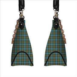 ScotsTee Shop Scottish Walkinshaw Tartan Handbag Women's Shoulder Bag With Chain