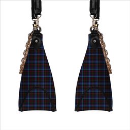 ScotsTee Shop Scottish Kennedy Irish Tartan Handbag Women's Shoulder Bag With Chain