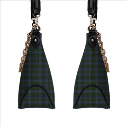 ScotsTee Shop Scottish McMillan Hunting Tartan Handbag Women's Shoulder Bag With Chain