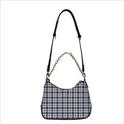 ScotsTee Shop Scottish Hannay Modern Tartan Handbag Women's Shoulder Bag With Chain