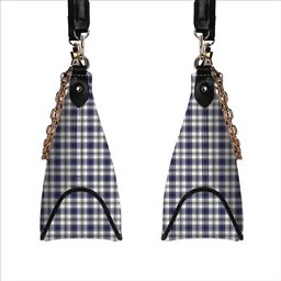 ScotsTee Shop Scottish Hannay Modern Tartan Handbag Women's Shoulder Bag With Chain