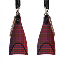 ScotsTee Shop Scottish McColl Hunting Modern Tartan Handbag Women's Shoulder Bag With Chain