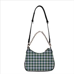 ScotsTee Shop Scottish McNachten Dress Ancient Tartan Handbag Women's Shoulder Bag With Chain