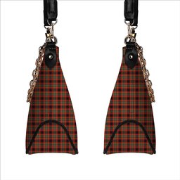 ScotsTee Shop Scottish Innes Red Ancient Tartan Handbag Women's Shoulder Bag With Chain
