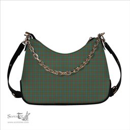 ScotsTee Shop Scottish MacIntosh Hunting Ancient Tartan Handbag Women's Shoulder Bag With Chain