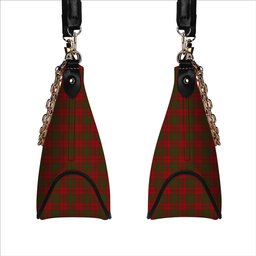 ScotsTee Shop Scottish MacAlister of Glenbarr Tartan Handbag Women's Shoulder Bag With Chain