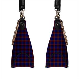 ScotsTee Shop Scottish Wedderburn Tartan Handbag Women's Shoulder Bag With Chain
