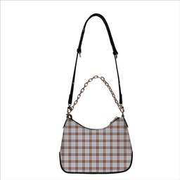ScotsTee Shop Scottish Young Christina Modern Tartan Handbag Women's Shoulder Bag With Chain