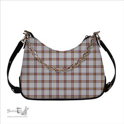 ScotsTee Shop Scottish Young Christina Modern Tartan Handbag Women's Shoulder Bag With Chain