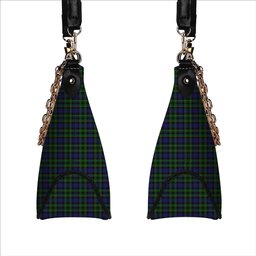ScotsTee Shop Scottish Mowat Tartan Handbag Women's Shoulder Bag With Chain