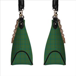ScotsTee Shop Scottish Kennedy Irish Modern Tartan Handbag Women's Shoulder Bag With Chain