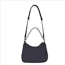ScotsTee Shop Scottish Hyndman Tartan Handbag Women's Shoulder Bag With Chain