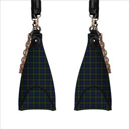 ScotsTee Shop Scottish Murray 1816 2 Tartan Handbag Women's Shoulder Bag With Chain