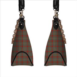 ScotsTee Shop Scottish Muirhead Hunting Modern Tartan Handbag Women's Shoulder Bag With Chain