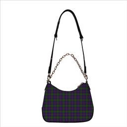 ScotsTee Shop Scottish Hay of Megginch Tartan Handbag Women's Shoulder Bag With Chain