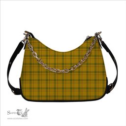 ScotsTee Shop Scottish Houston Tartan Handbag Women's Shoulder Bag With Chain