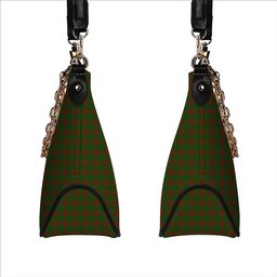 ScotsTee Shop Scottish Menzies Tartan Handbag Women's Shoulder Bag With Chain