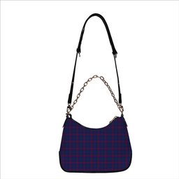 ScotsTee Shop Scottish Lynch Tartan Handbag Women's Shoulder Bag With Chain