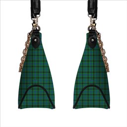 ScotsTee Shop Scottish MacKendrick Ancient Tartan Handbag Women's Shoulder Bag With Chain