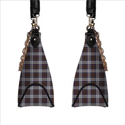 ScotsTee Shop Scottish MacBeth Dress Tartan Handbag Women's Shoulder Bag With Chain