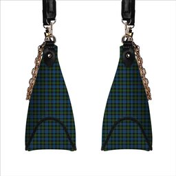 ScotsTee Shop Scottish Mckenzie Tartan Handbag Women's Shoulder Bag With Chain