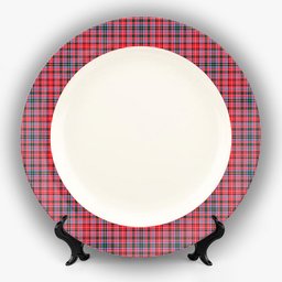 ScotsTee Shop Scottish Udny Ceramic Tartan Plate