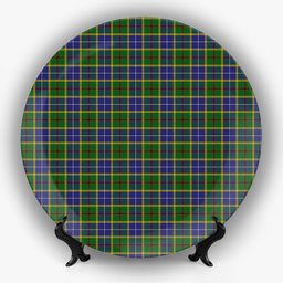ScotsTee Shop Scottish Turnbull of Thornton Ceramic Tartan Plate