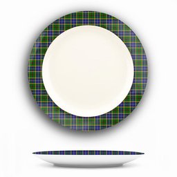 ScotsTee Shop Scottish Turnbull of Thornton Ceramic Tartan Plate