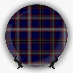 ScotsTee Shop Scottish York Regional Police Ceramic Tartan Plate