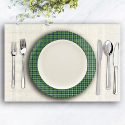ScotsTee Shop Scottish Young Life International Scotland Ceramic Tartan Plate