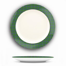 ScotsTee Shop Scottish Young Life International Scotland Ceramic Tartan Plate