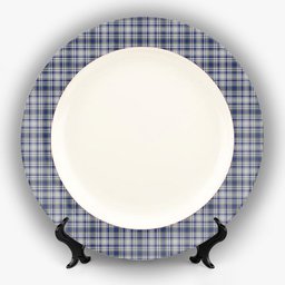 ScotsTee Shop Scottish Yorkshire, The Spirit of Ceramic Tartan Plate